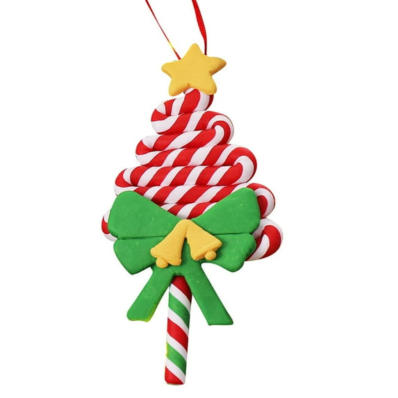 JoyMoreHome Christmas Tree Lollipop Ornaments, Christmas Candies Ornament, Xmas Decor Candy Hanging Decorations for Xmas Party Supplies