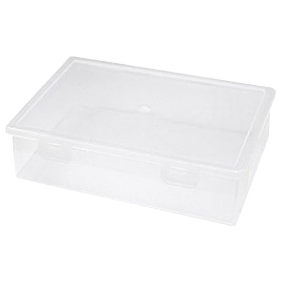 JoyMoreHome Clear Plastic Storage Box with Lid, Multipurpose Craft Organizers and Storage Box Art Supply Storage Organizer Plastic Sewing Box for Beads Pencils