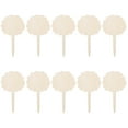 thumbnail image 1 of JoyMoreHome 10Pcs Bamboo Plant Labels, T-Type Wooden Plant Marker Garden Sign Tags Garden Markers for Seed Potted Herbs Flowers Vegetables, 1 of 7