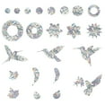 thumbnail image 1 of JoyMoreHome 12Pcs Window Clings for Birds ,Anti-Collision Window Decals,Non Adhesive Vinyl Rainbow Glass Stickers to Save Birds from Glass Strikes, 1 of 6