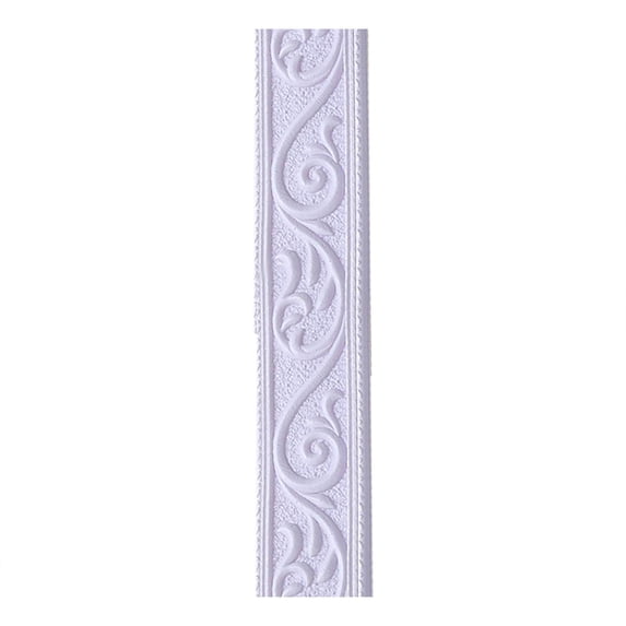 JoyMoreHome 2.3x90.5 Inch Waterproof Wallpaper Border 3D Pattern Wall Decor Removable Self Adhesive Kitchen Bathroom Tiles Sticker