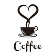 thumbnail image 1 of JoyMoreHome 2 PCS Coffee Tea Cup Art Wall Decal Sticker, Removable DIY Vinyl Mug Decal Wallpaper, Wall Decor for Kitchen Home School Office Shop Cafe Pub Restaurant Hotel Wall Décor, 1 of 7