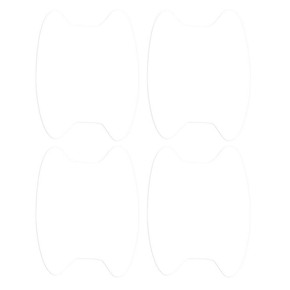 JoyMoreHome 4PCS Sticker, Anti-Scratches Car Door Cup Protector, Non-Marking Auto Door Handle Protective Film, Universal for Most Car Handles