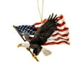 thumbnail image 1 of JoyMoreHome 4th of July Acrylic American Eagle Figurine Eagles and Flags Statue for Party Decor with Eagles Boy Scout Eagle Decorations for Festive Home Independence Day, 1 of 5