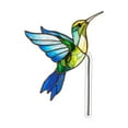 thumbnail image 1 of JoyMoreHome Acrylic Bird Figurine Flower Pot Decor Cute Hummingbird Edge Decoration for Garden Home and Outdoor Lawn Durable and Aesthetic Bird for Planting Pots Decor, 1 of 6
