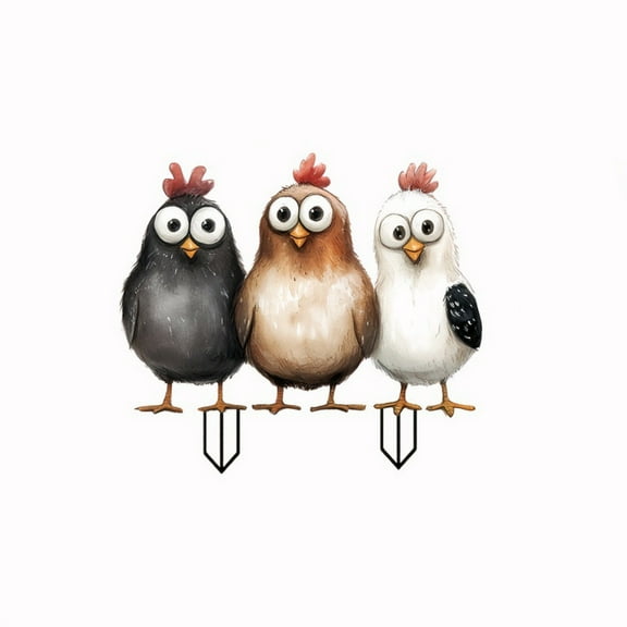 JoyMoreHome Acrylic Rooster Crafts Sculpture Decor, Interior Room and Kitchen Decor, Outdoor Lawn, Garden, Patio Art Deco and Gifts