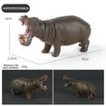 thumbnail image 1 of JoyMoreHome Animal Figurines, High Emulational Plastic Zoo Animals, Lions Tigers Leopards Figure Toy Set, Cake Toppers Birthday Gift, 1 of 2