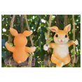 thumbnail image 1 of JoyMoreHome Animal Statue for Garden,Hanging on Tree Branch Rabbit or Pig Swing Statue Outdoor Garden Decoration, Housewarming Gift, Comes with Rope and Hook, 1 of 9