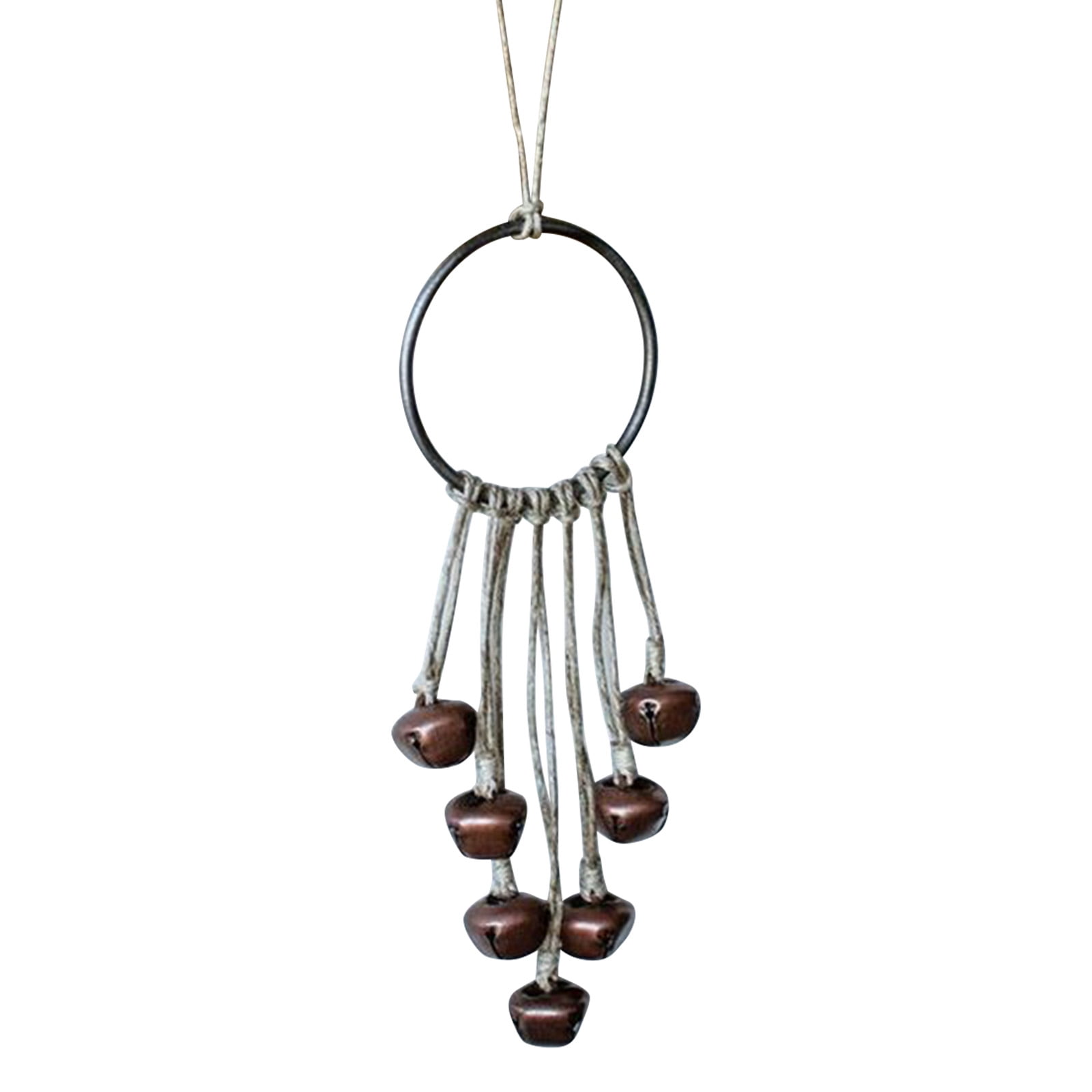 JoyMoreHome Bells for Door Knob, Brass-Colored Iron Bell Strings ...