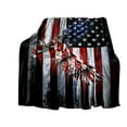 thumbnail image 1 of JoyMoreHome Blanket Soft Warm Flannel American Flag Blankets for Couch, Sofa Bed, Cozy,Fuzzy and Lightweight,Independence Day,39x28 Inches, 1 of 6