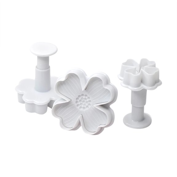 JoyMoreHome Cake Tools Fondant Cake Cookie Plunger Sugarcraft Mold DIY Icing Plunger Tools