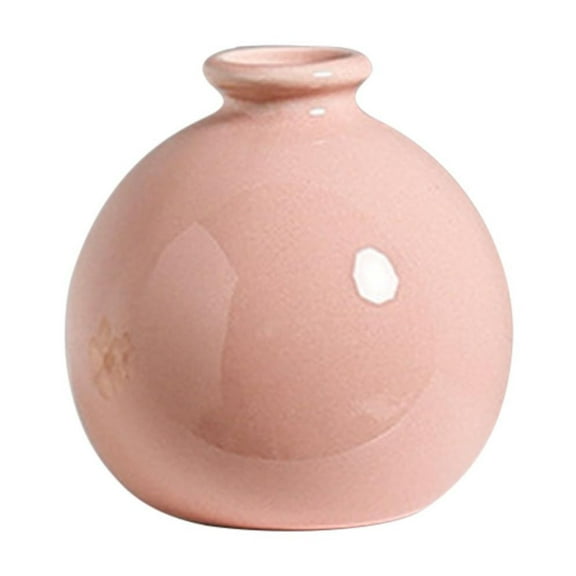 JoyMoreHome Ceramic Vase, Vases Home Decor Rustic Farmhouse Decor Pottery Vases for Bouquet Pampas Grass Dried Fresh Flowers, Living Room, Kitchen, Bedroom, Bathroom, Entryway Mantel