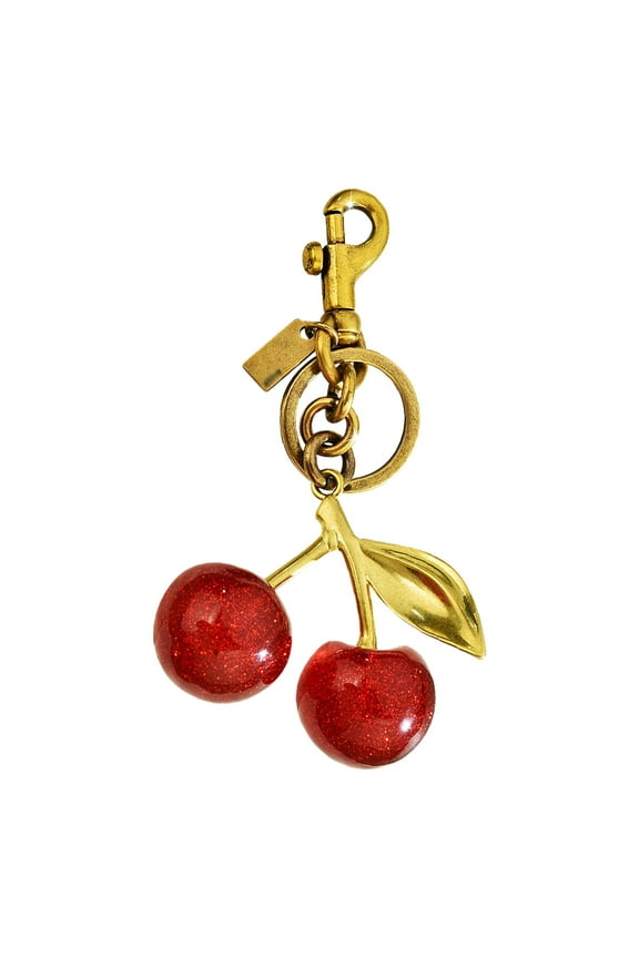 Cherry Keychain for Purse Charms Bag Charm for Handbags Car Cherry Accessories Cute Keychain for Women Teens Birthday Valentines Gifts