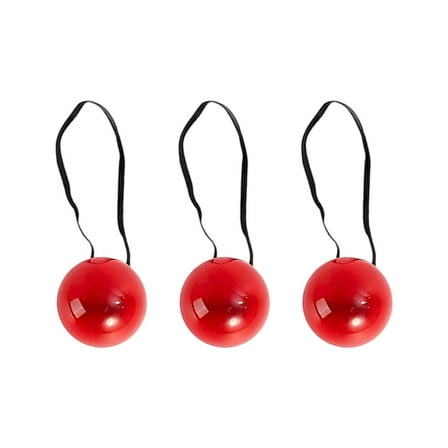 JoyMoreHome Clown Noses Light Up Clown Noses Flashing Red Clown Nose for Christmas Carnival Costume Party Dress Up Cosplay Noses Prop