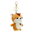 thumbnail image 1 of JoyMoreHome Cute Hamster Plush Keychains Stuffed Animals Keyring Charm Handbag Pendant, 1 of 4