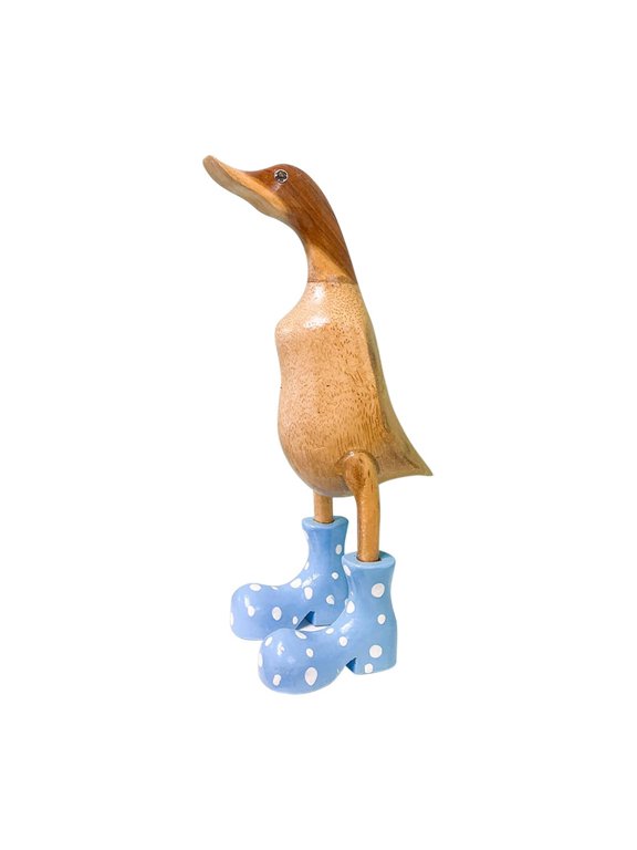 Duck with Boots, Yard Decorations Yard Art Garden Puddle Ducks with Spotted Wellies Rainboots Garden Decor Statues, Figurine Statue - Waterproof Indoor & Outdoor Lawn