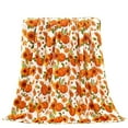 thumbnail image 1 of JoyMoreHome Fall Throw Blanket Plaid Thanksgiving Autumn Cute Pumpkins Leaf Sunflower Blanket for Couch Sofa Bed Living Room,Soft Cozy Lightweight Plush Fleece Travel Blankets, 1 of 8