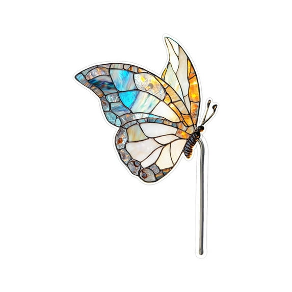 JoyMoreHome Flower Pot Decoration, Flower Pot Decoration Butterfly Pendant, Cute Small Animals Painted Pendant Potted Plant Green Plant Personalized Decoration