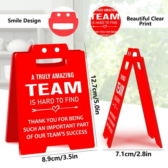 JoyMoreHome Funny Boss Gifts for Women Men,Administrative Professional Day Coworker Gifts for Women Manager Supervisor Leader Administrator Principal, Funny Cubicle Sign