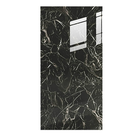 JoyMoreHome Marble Peel and Stick Backsplash Waterproof Washroom Wall Panels, Peel and Stick Tile, PVC Wall Panels for Kitchen, Bathroom - 11.8"x23.6" Kitchen Tiles