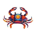 thumbnail image 1 of JoyMoreHome Metal Crab Wall Decor Outdoor Garden Hanging Art Sculptures Home Ocean Theme Decorations for Kitchen Bathroom and Pool, 1 of 6