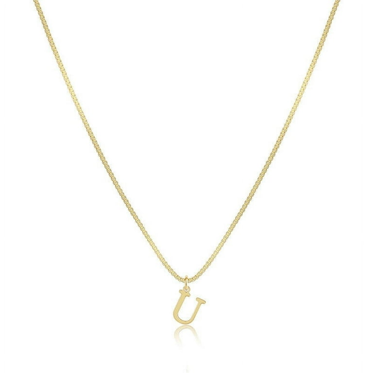 JoyMoreHome Clearance Necklaces for Women Trendy, Dainty Letter