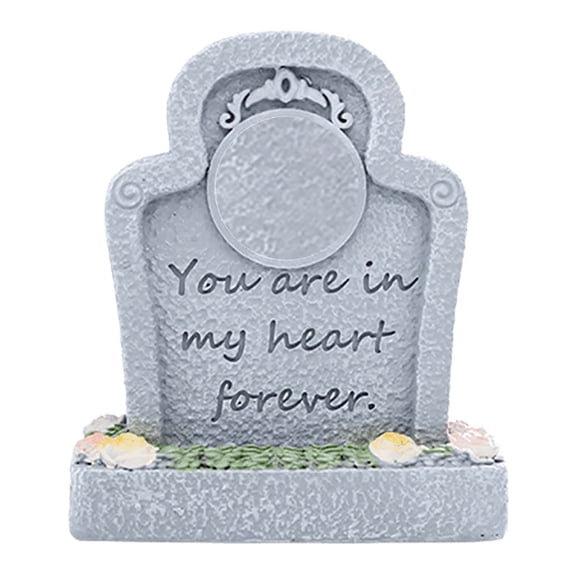 JoyMoreHome Pet Memorial Stone for Loss Dog or Cat, Dog Passing Away Bereavement Sympathy Gifts, Pet Grave Markers with Paw Prints Funerary Headstones Outdoor Garden