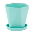 thumbnail image 1 of JoyMoreHome Plastic Flower Pots for Indoor Plants,Medium Outdoor Planter Pot with Drainage Holes & Saucers,for Indoor Outdoor Garden Plants, 1 of 5