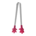 thumbnail image 1 of JoyMoreHome Silicone Mini Tongs, 5.1Inch Hand Shape Food Tongs, Small Tongs for Serving Food, Ice Cube, fruits, Sugar, Barbecue, 1 of 6