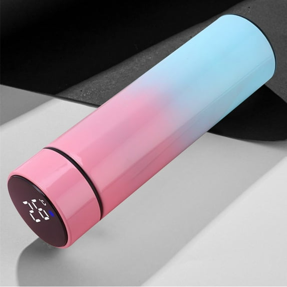 JoyMoreHome Smart Water Bottles with Digital Temperature Display Coffee Tea Infuser Bottle LED Thermal Cup Double Walled Vacuum Insulated Stainless Steel Flask Leak Proof Mug Keep Warm