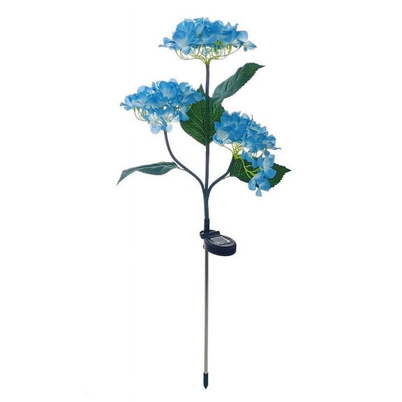 JoyMoreHome Solar Flower Lights Waterproof Garden Lights with Solar Hydrangea Stake, Decorative for Patio, Courtyard, Garden Lawn