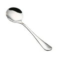 thumbnail image 1 of JoyMoreHome Stainless Steel Dinner Spoons, 8 Inch Large Spoons Silverware Mirror Polished Metal Tablespoons, Dishwasher Safe Table Spoon with Round Edge for Home, Kitchen or Restaurant, 1 of 4