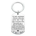 thumbnail image 1 of JoyMoreHome To My Man Keychain Valentines Gifts: key chains for Men Son Him Birthday Anniversary, 1 of 2