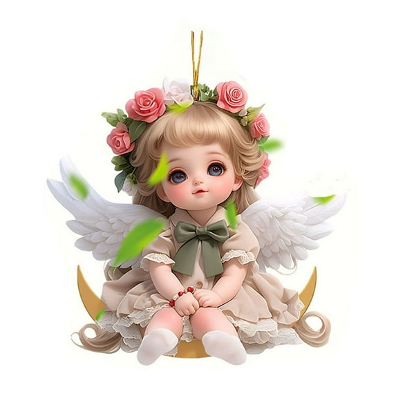 JoyMoreHome Valentine's Day decoration pendant, car rearview mirror backpack accessory pendant