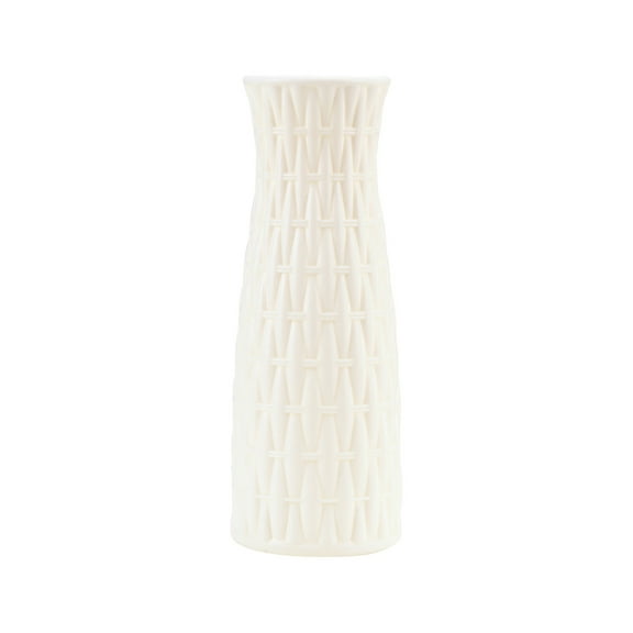 JoyMoreHome Vase for Flowers,Modern Small Ribbed Textured Flower Vase for Home Decor,Decorative, Farmhouse, Coffee Table, Bookshelf and Home Living