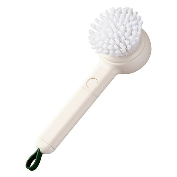 JoyMoreHome Vegetable Cleaner Brush Fruit Scrubber Brush Good Grip Long Handle Food Cleaning Brush Multifunctional Kitchen Gadgets, Peeler Wash Brush 2-in-1