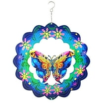 JoyMoreHome Wind Chimes Outdoor Butterfly - Birthday Gifts for Families, Hanging Wind Sculptures Wind Chimes, Wind Chimes for Garden Decor for Outside, Garden, Patio, Yard, Outdoor