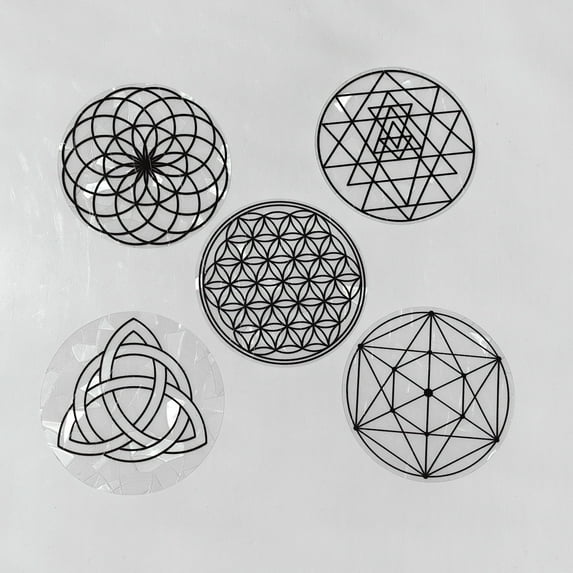 JoyMoreHome Window Clings for Glass Windows, 16 pcs Anti Collision Window Decals for Bird Strikes from Window Collisions,Reusable Rainbow Window Stickers, No Cutting & Glue Required