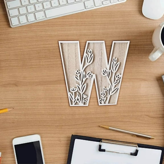 JoyMoreHome Wood Letters for Wall Decor, Rustic Wall Sign, Decorative Hanging Alphabet Signs, House Number, Decorations for Wedding Birthday Housewarming Party