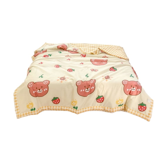 JoyMoreHome Cooling Blanket for Hot Sleepers 78.74x59.06 in, Cooling Comfort Cold Blankets for Night Sweats Sleeping, Cool Lightweight Breathable Summer Blanket for Bed Travel Sofa Camping