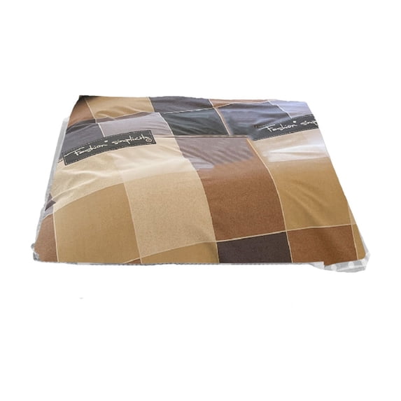 JoyMoreHome Cotton Bed Cover Set - Plaid Bedding Set, Soft Durable & Breathable Comforter Cover Set, 1 Quilt Cover