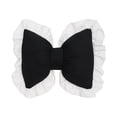 thumbnail image 1 of JoyMoreHome Cute Bow Shaped Throw Pillow with Lace-Trimmed, Cute Soft Comfortable Bow Pillow for Sofa, Car, Livingroom, Bedroom, 1 of 7