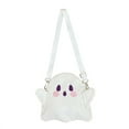 thumbnail image 1 of JoyMoreHome Cute Ghost Purse Plush Mini Crossbody Candy Bag Fluffy Spooky Crossbody Purse Cartoon Shoulder Bag for Women, 1 of 9