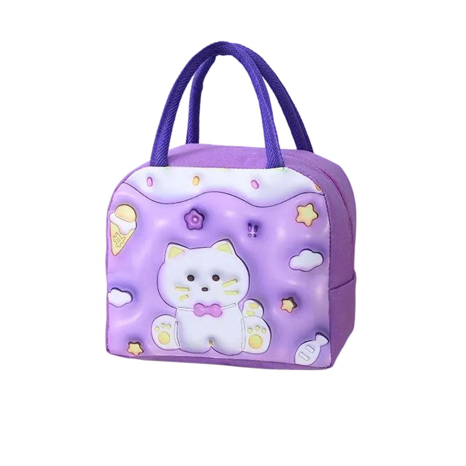 bassyil Classic Girasole Lunch Box Riutilizzabile Isolato Totes Lunch