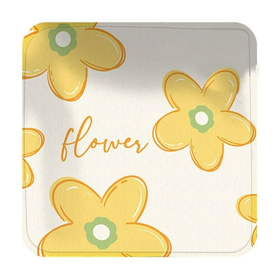 JoyMoreHome Decorative Cooling Mat for Chairs 15.7*15.7 Inch, Breathable Summer Seat Cushion for Home Bar Garden Classroom and Car, Comfortable Ice Silk Pad with Adorable