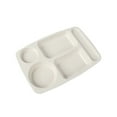 thumbnail image 1 of JoyMoreHome Divided Plate with 5 Compartments, Reusable Durable Lunch Tray, Dishwasher Safe, 1 of 6