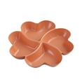 thumbnail image 1 of JoyMoreHome Divided Serving Tray, Appetizer Sectioned Platter, Dessert Serving Dish, Reusable Plastic Snack Plates, 4 Compartment for Chips and Dip Veggies Candy Nut Fruit, 1 of 6
