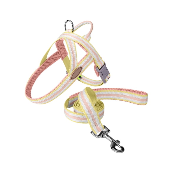 JoyMoreHome Dog Traction Rope, 55.12Inch Lenght 0.78Inch Width Single Handle Leash, Hook Strong and Breathable Durable, Soft Cushioned Handle, for Walking and Training