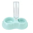thumbnail image 1 of JoyMoreHome Double Bowls Pet Feeder Bowls No-Spill, Pet Food Water Feeder with Automatic Water Bottle, 1 of 7