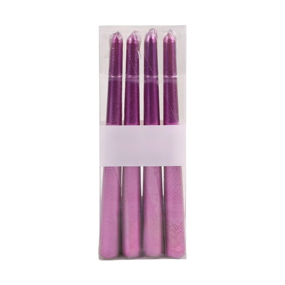 JoyMoreHome Easter Taper Candle 4 Pcs/Box, Clean Burning Candle, for Easter Party, Home Gathering, Tabletop, Wedding
